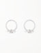 Ribbon Knot Hoop Stud Earrings for Everyday Beauty